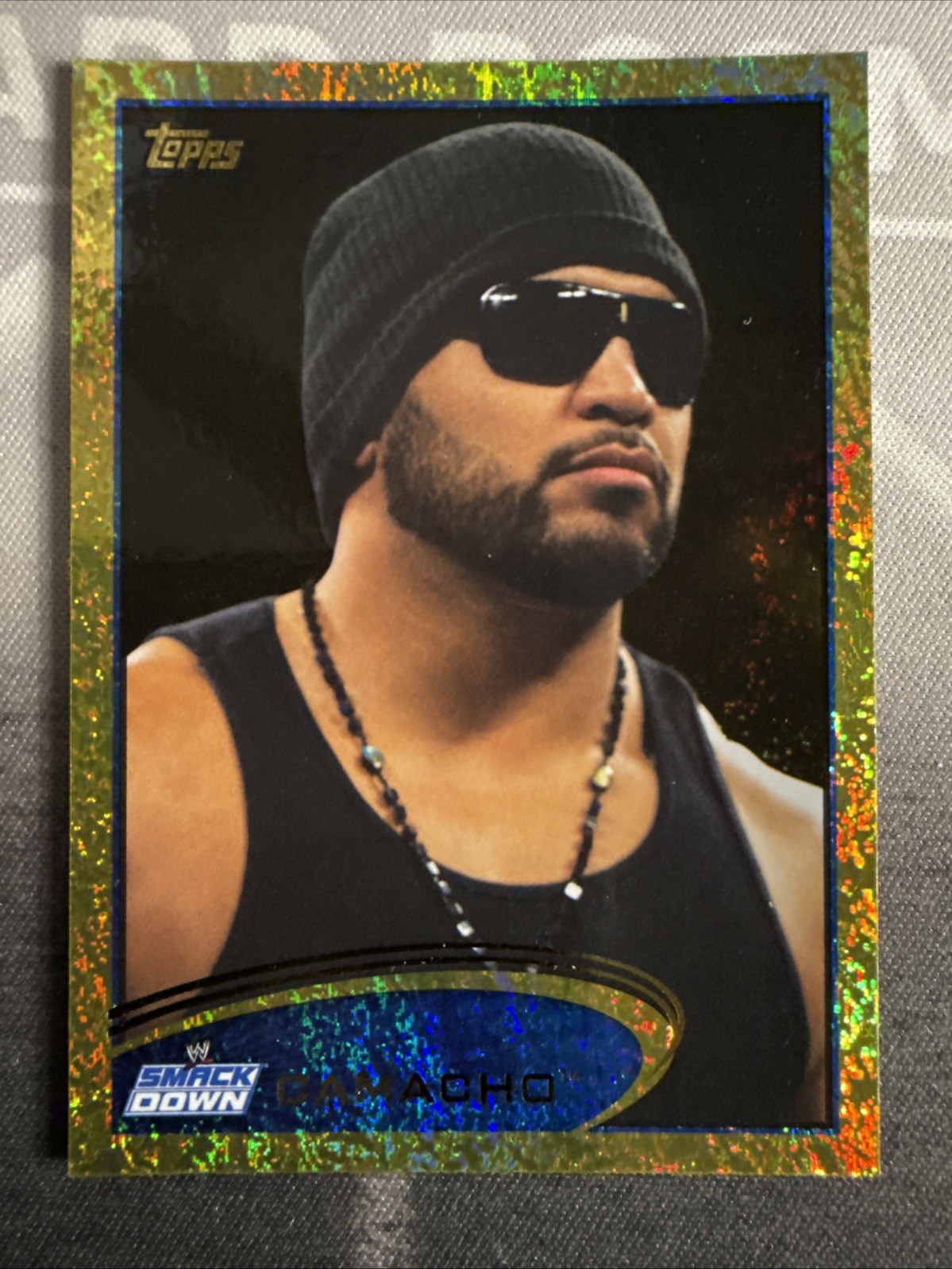 2012 Topps WWE #32 Camacho Gold