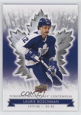 2017 Upper Deck Toronto Maple Leafs Centennial Laurie Boschman #93 0a4