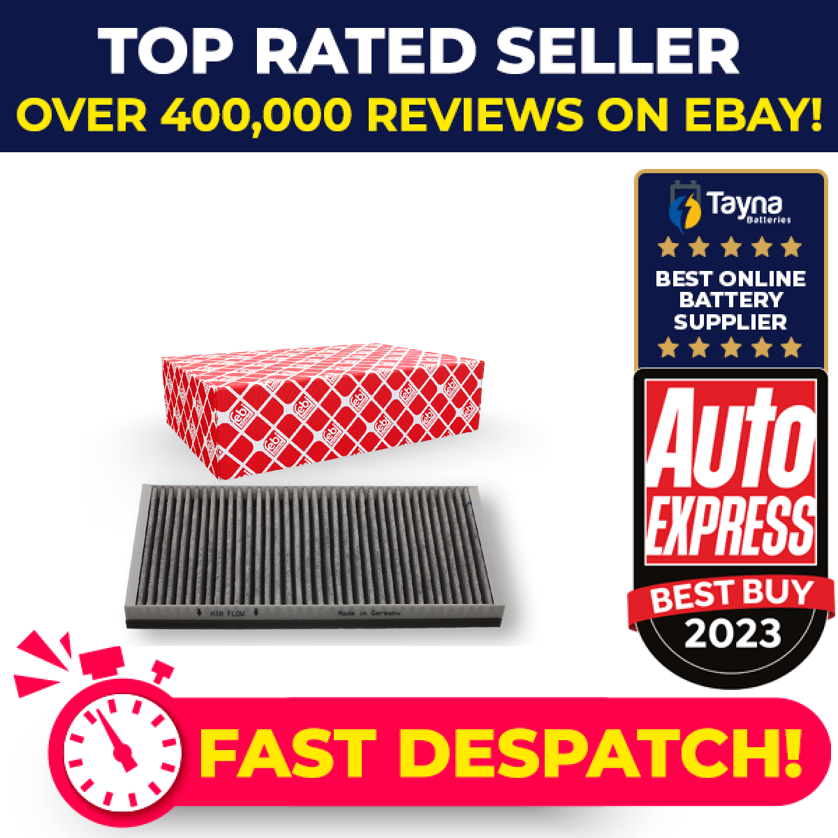 Pollen / Cabin Filter fits OPEL VECTRA C 02 to 09 009196107 1808617 9179904 Febi