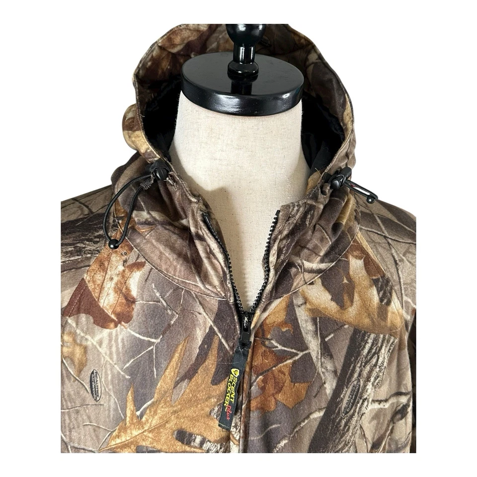 Scent Blocker Plus Men's Hooded Hunting Hoodie Camo Jacket Men's Size 3XL - Image 2 of 4