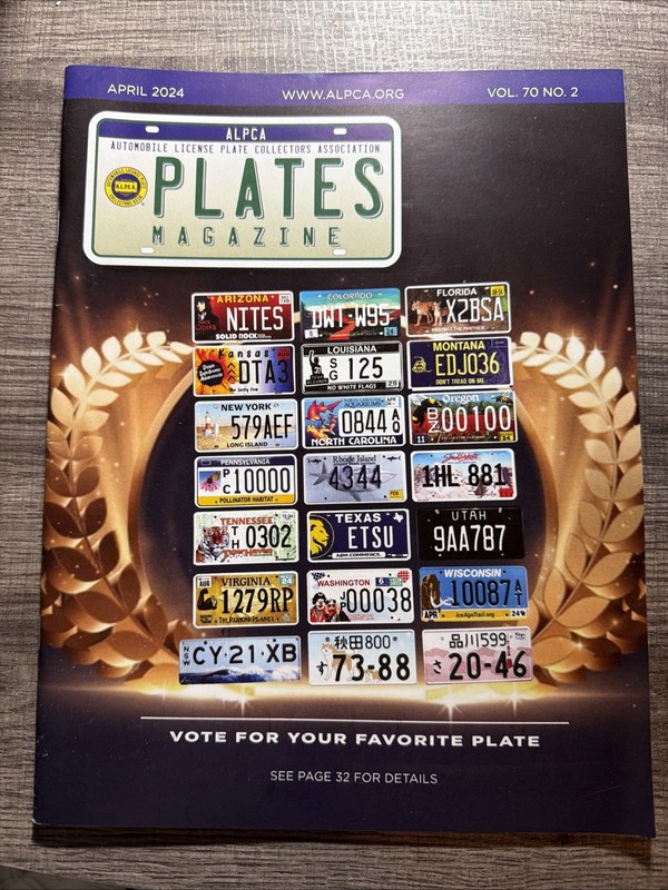 PLATES Magazine Vol. 70 NO. 2