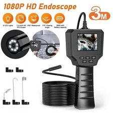 HD 1080P LED Handheld Industrial Endoscope Borescope 8mm Inspection Camera 3M 
