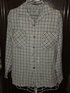 Vintage Retro Roos Bros M Long Sleeved Button Down Shirt