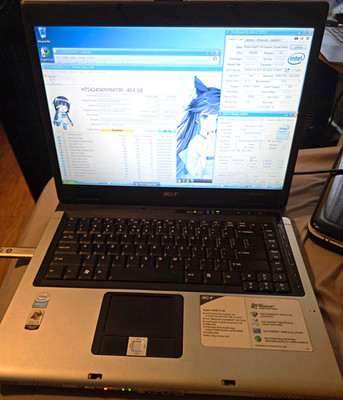 Acer Aspire 3690 Celeron M 1.8GHz 2GB RAM 40GB HDD Windows XP