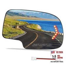 Passenger Side Heated Mirror Glass Replacement for 2003 Right Passenger Side