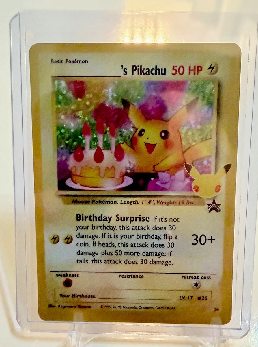 ______'s Pikachu Pokémon TCG Cards for sale | eBay