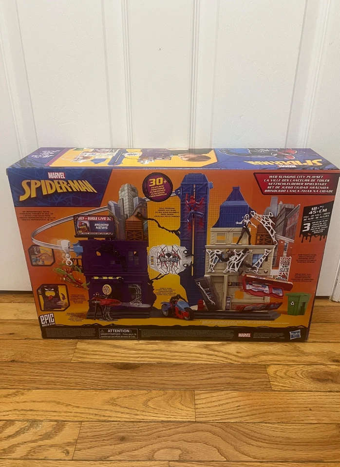 СОВЕРШЕННО новый игровой набор Marvel Spider-Man VenomVersus Web Slinging City - Изображение 4 из 4