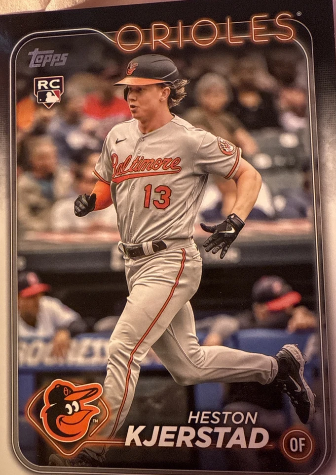 2024Topps Series 2 - Oversized 2024 Topps Baseball Heston Kjerstad #OTB2-25 (RC) - Image 2 of 4