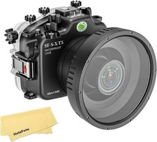 Seafrogs 40M Underwater Housing for Fujifilm X-T5 Camera with Short Flat Port