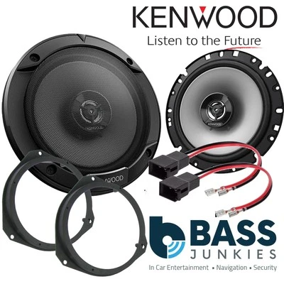 Vauxhall Corsa D 2006 - 2014 KENWOOD 600 Watts 2 Way Front Door Car Speakers