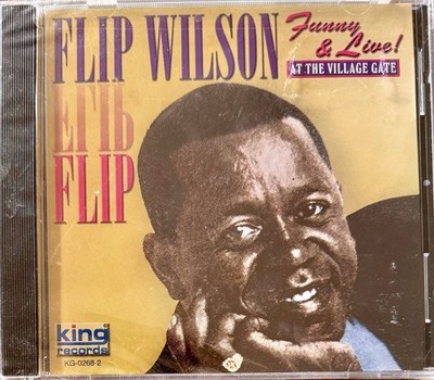 Flip Wilson ''Funny & Live'' -At The Village Gate (CD) KING Records New & Sealed