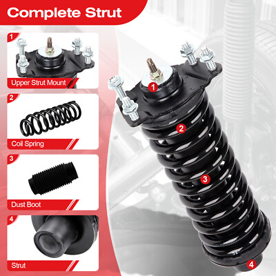 For 2005 2006 2007 Jeep Liberty Front Struts & Rear Shocks