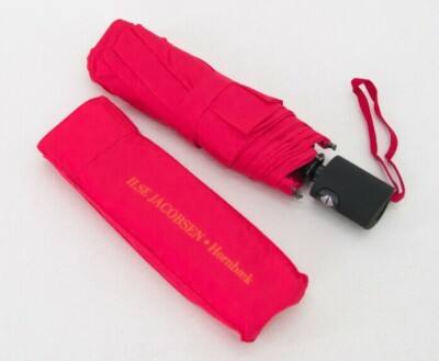 ILSE JACOBSEN SWEET ROSE RED UMBRELLA ✪NEW✪ RAIN19-37 RARE CUTE DESIGNER  USA