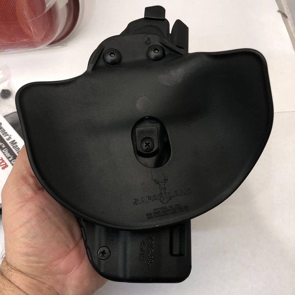 Safariland 7378-385 ALS 7TS Level 2 Paddle Holster Walther P99/P99Q/PPQ 5" LH - Image 4 of 4