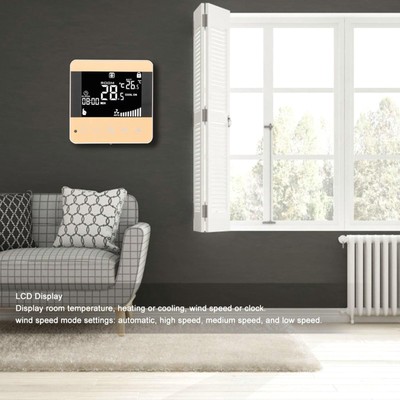 Intelligenter WiFi-LCD-Digitalthermostat für zentrale
