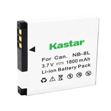 1x Kastar Battery for Canon NB-8L PowerShot A2200 A3000 A3100 A3200 A3300 IS