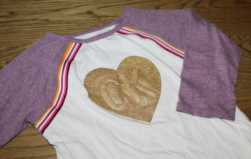 Little Girls Fall Long Sleeve Tee T-shirt LOT NAME BRAND Calvin Klein CHASER (7) - Picture 4 of 12