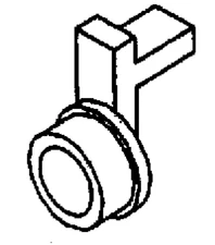 Cal Scale # 464 Penna, Penn Central & Conrail Caboose Marker Lights pkg(2)HO MIB