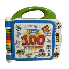 Leap Frog Learning Friends 100 Words Book English/Spanish With Music EUC
