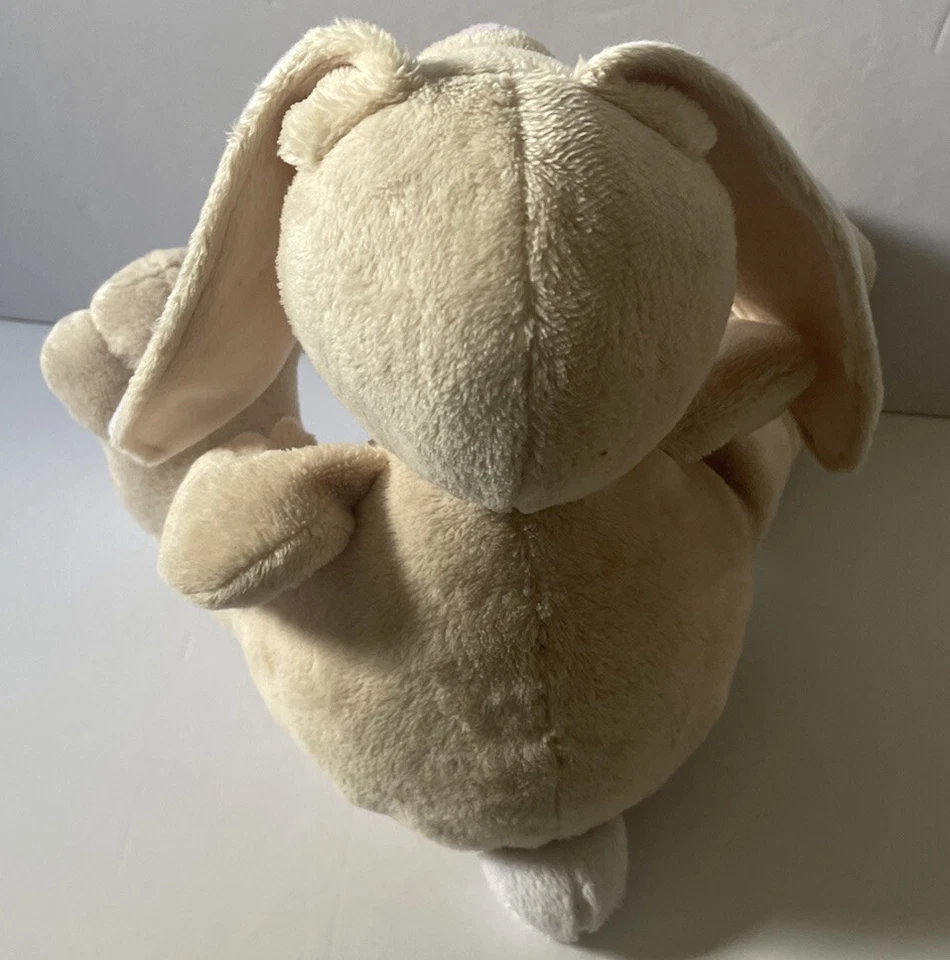 NUBY Tickle Toes Rabbit Luv N Care Plush Giggling Bunny Stuffed Squeeze Foot - Image 4 of 4