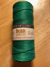 100 Hemp Cord Green 10lb