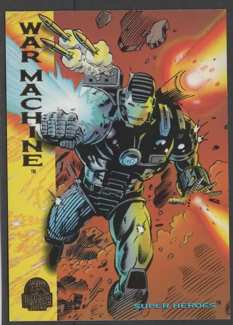 1994 Marvel Universe Super Heroes #164 War Machine  NEW UNCIRCULATED Premium