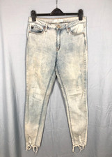 KANCAN Blue Denim HIGH-RISE Super Skinny DISTRESSED Anya Denim Jeans Sz 13/30