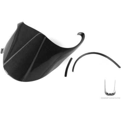 Ducati 800 Monster S2R '05/'07 POLISHED CARBON FIBER REAR FENDER