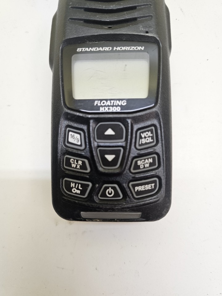 Standard Horizon HX300 5W FLOATING HANDHELD VHF Marine Radio eBay