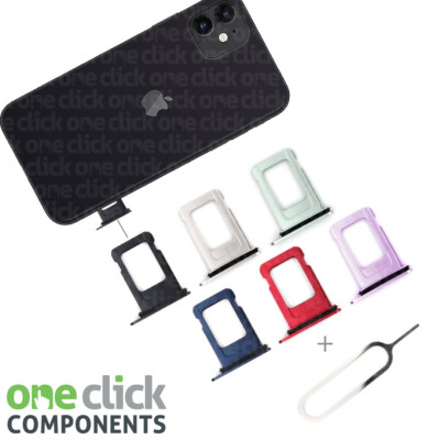 Für iPhone 12 SIM Tray Kartenfach Halter mit Auswurf Pin ALLE FARBEN