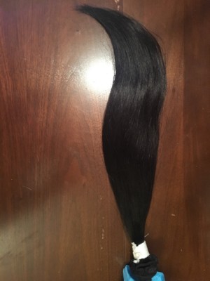 1 bundle Classique Unprocessed Virgin Human Indian Wet & Wavy 16  Extension
