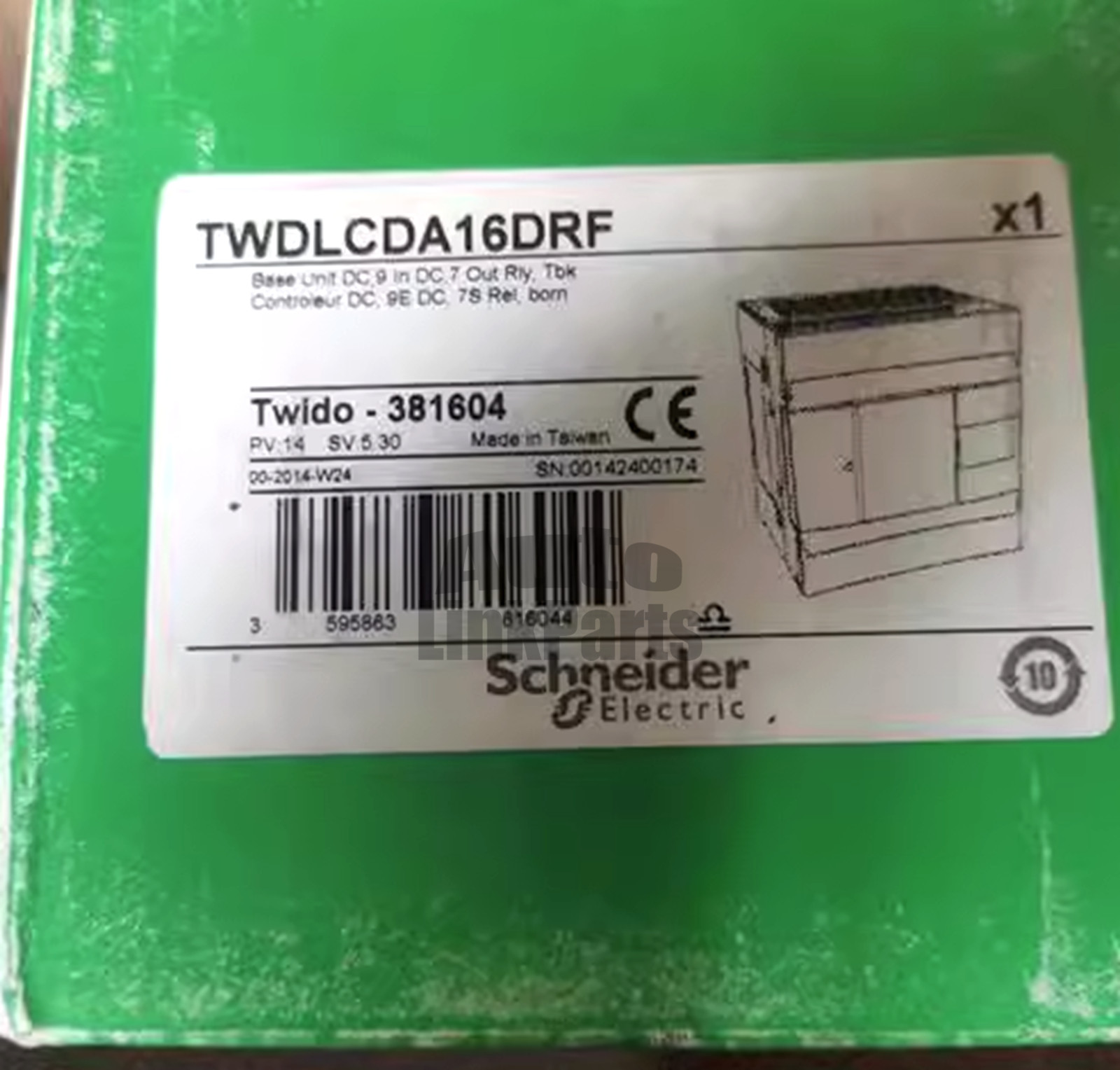 New SND TWDLCDA16DRF Compact PLC Base 24VDC Supply Complete System