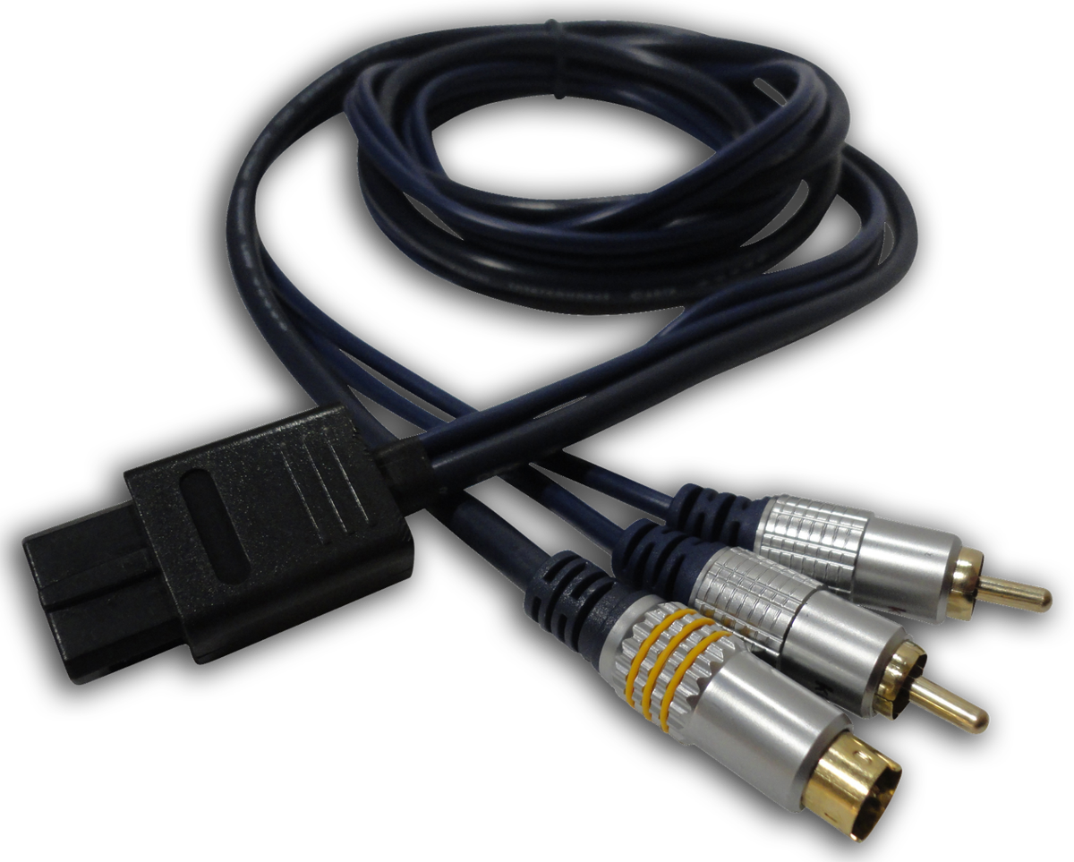 SNES/N64/GameCube shielded S-Video Kabel NTSC für Original