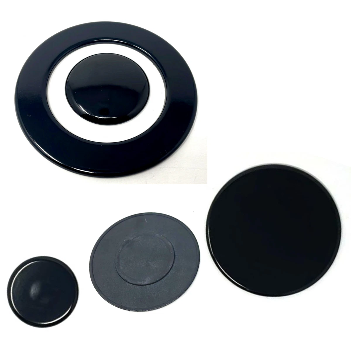 Fornelli A Gas Spartifiamma Per Cucina A Gas Nardi Franke - Set Di 4 Misure (2 Medi), Ricambio S 4719, Codice AC-SETBR03 Coprifornelli A Gas 4 Fuochi