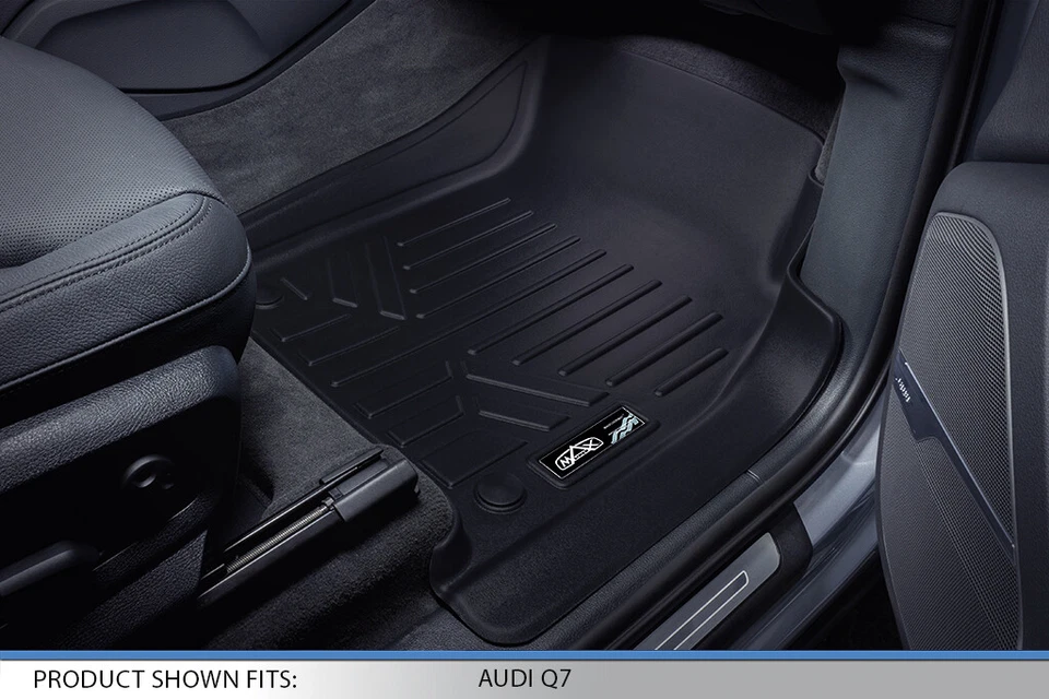 SMARTLINER Custom Fit Floor Mats Cargo Trunk Liner Set OEM TPE 2017-2025 Audi Q7 Foto 3 de 4