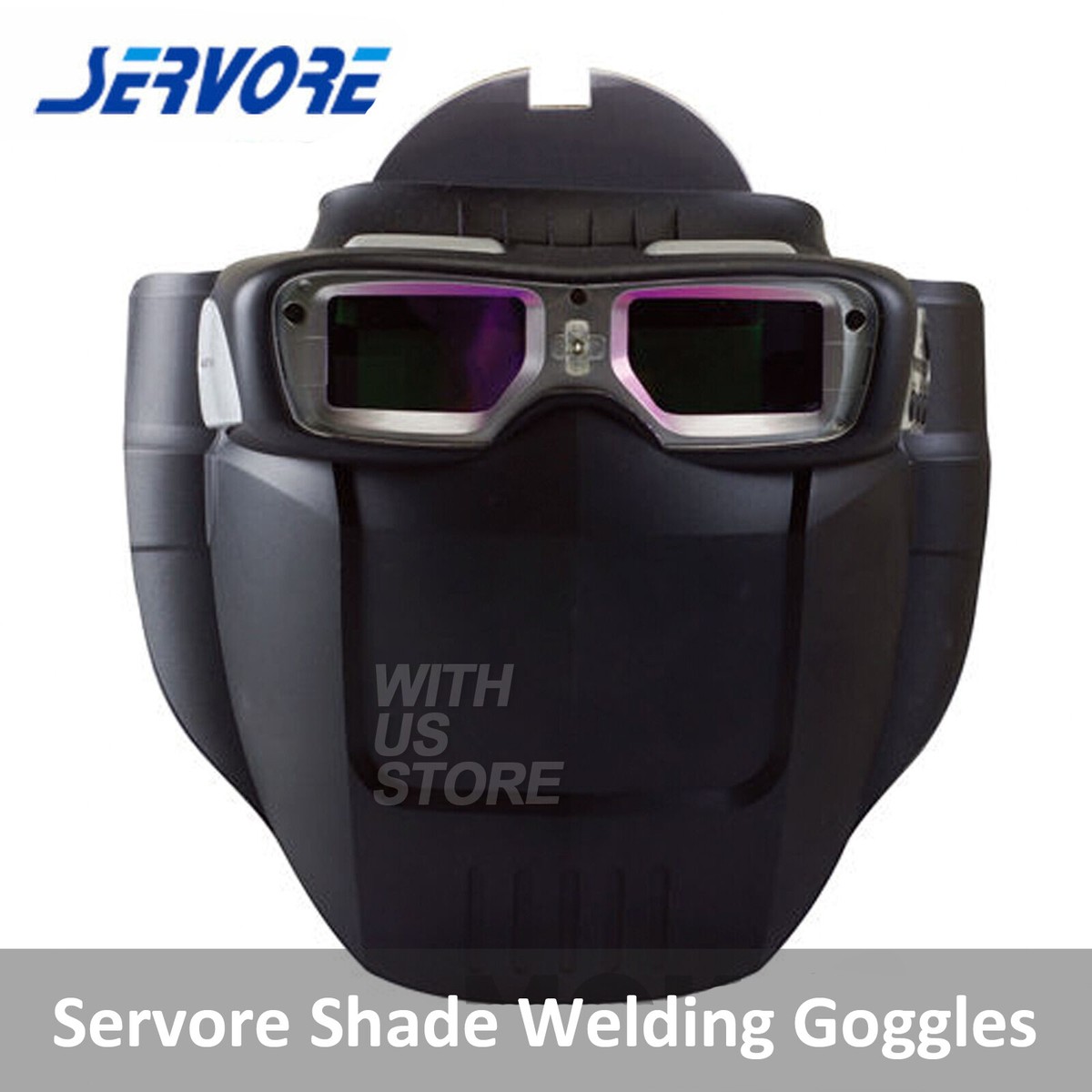 サーベロー Servore Arc-513 Auto Shade Welding Goggles with Protective Face