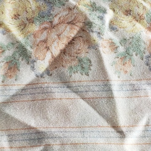 Funda de almohada estándar vintage MCM Thomason rosa floral amarilla hecha en EE. UU. - Imagen 4 de 11
