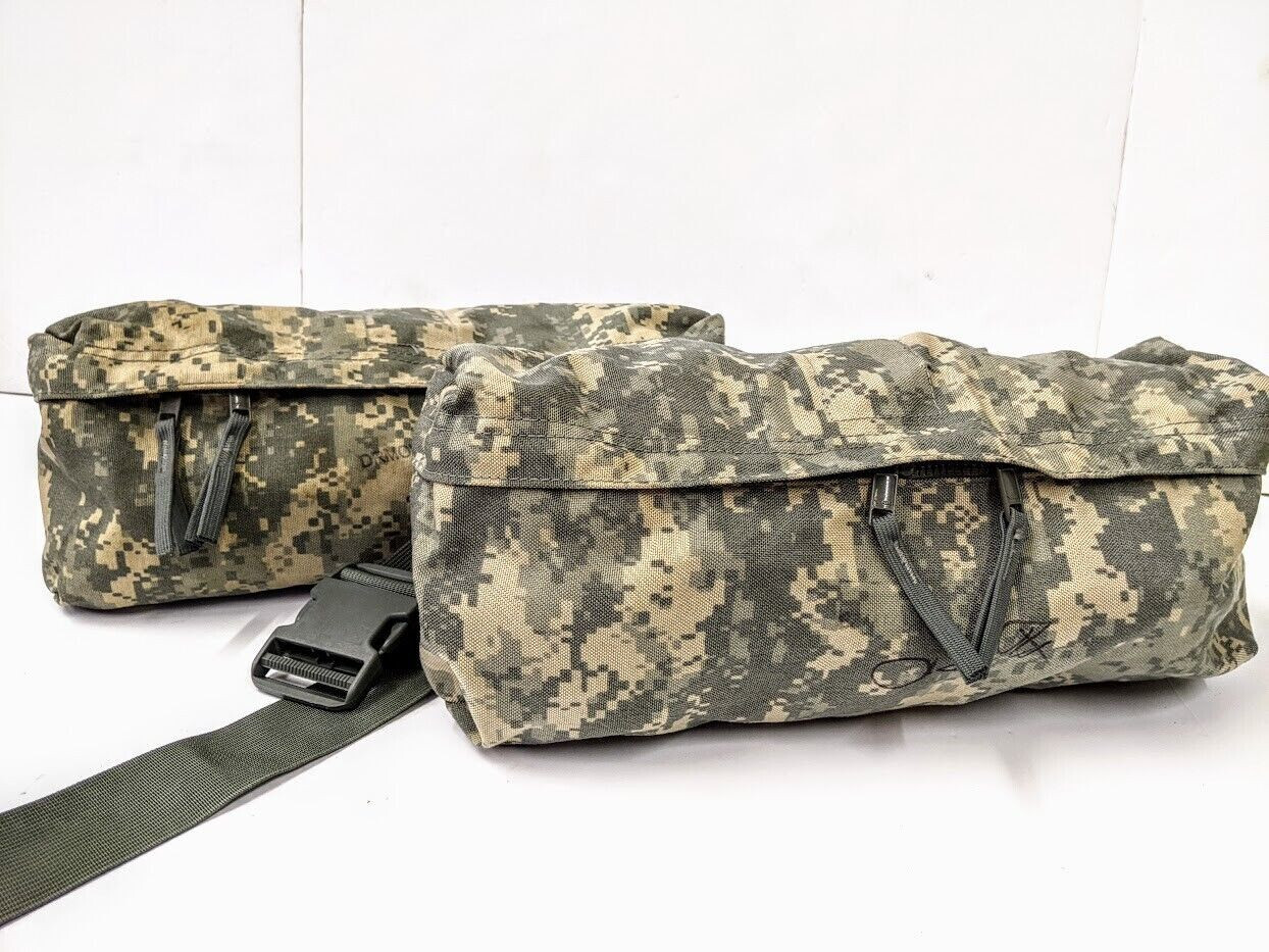 QTY 2 USGI Military ACU UCP Molle Waist Pack Butt Pack 8465015247263