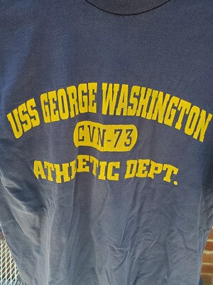 USS George Washington USA Japan Navy Black T-Shirt Size LARGE | eBay USS George Washington Tシャツ Lサイズ