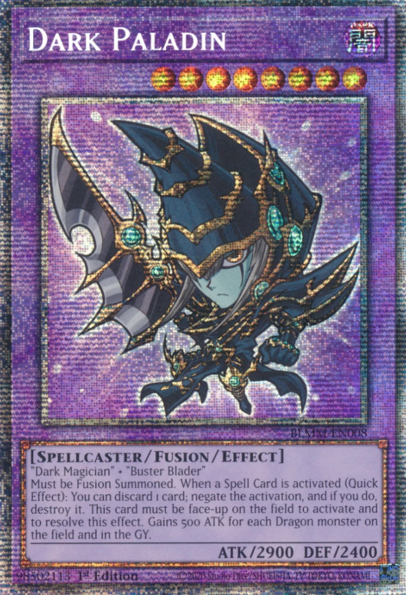 Dark Paladin Rare Yu-Gi-Oh! TCG Individual Collectible Card Game