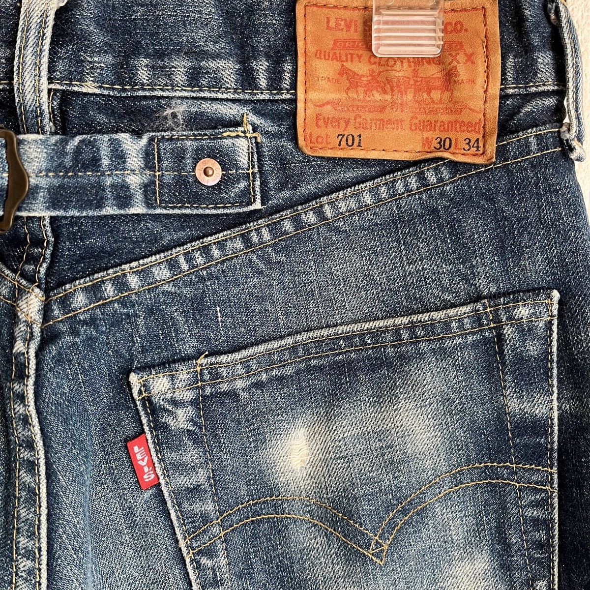 Vintage 90s Levi's LVC 701 Denim Jeans Selvedge BigE Japan Vintage 90s Levi's LVC 701 Denim Jeans Selvedge BigE Japan