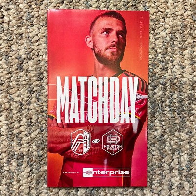 St. Louis CITY SC Matchday Poster vs. Houston Dynamo Jannes Horn Henry Kessler
