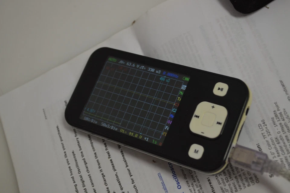 JM ARM CORTEX POCKET OSCILLOSCOPE W/TFT 320X240 65K COLOR LCD DISPLAY (BNJ74) - Image 4 of 4