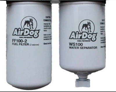AirDog Pureflow 2 Micron Fuel Filter Water Separator Kit FF100-2 | WS100 Combo