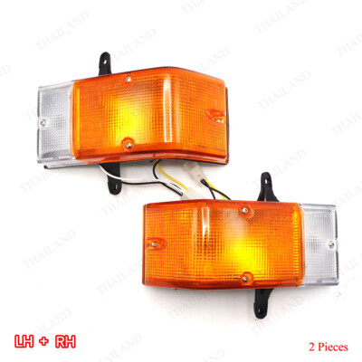 Pair Front Corner Indicators Lights For Toyota Dyna BU 60 85 96 1984 - 1995