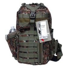 18" 1200cu.in. NexPak Tactical Sling Shoulder Hiking Backpack TL318 DMBRN CAMO