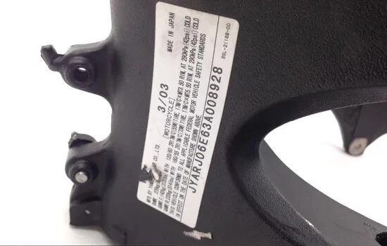 Chasis cuadro principal Yamaha YZF R6 1800A 2003 Foto 2 de 4