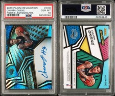 CHUMA OKEKE 2019-20 Panini Revolution Rookie Autographs PSA 10 Gem Mint