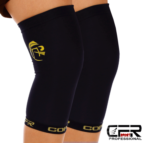 Rodilla de cobre soporte para dolor artritis manga de compresión para entrenamiento deportivo - Imagen 10 de 13