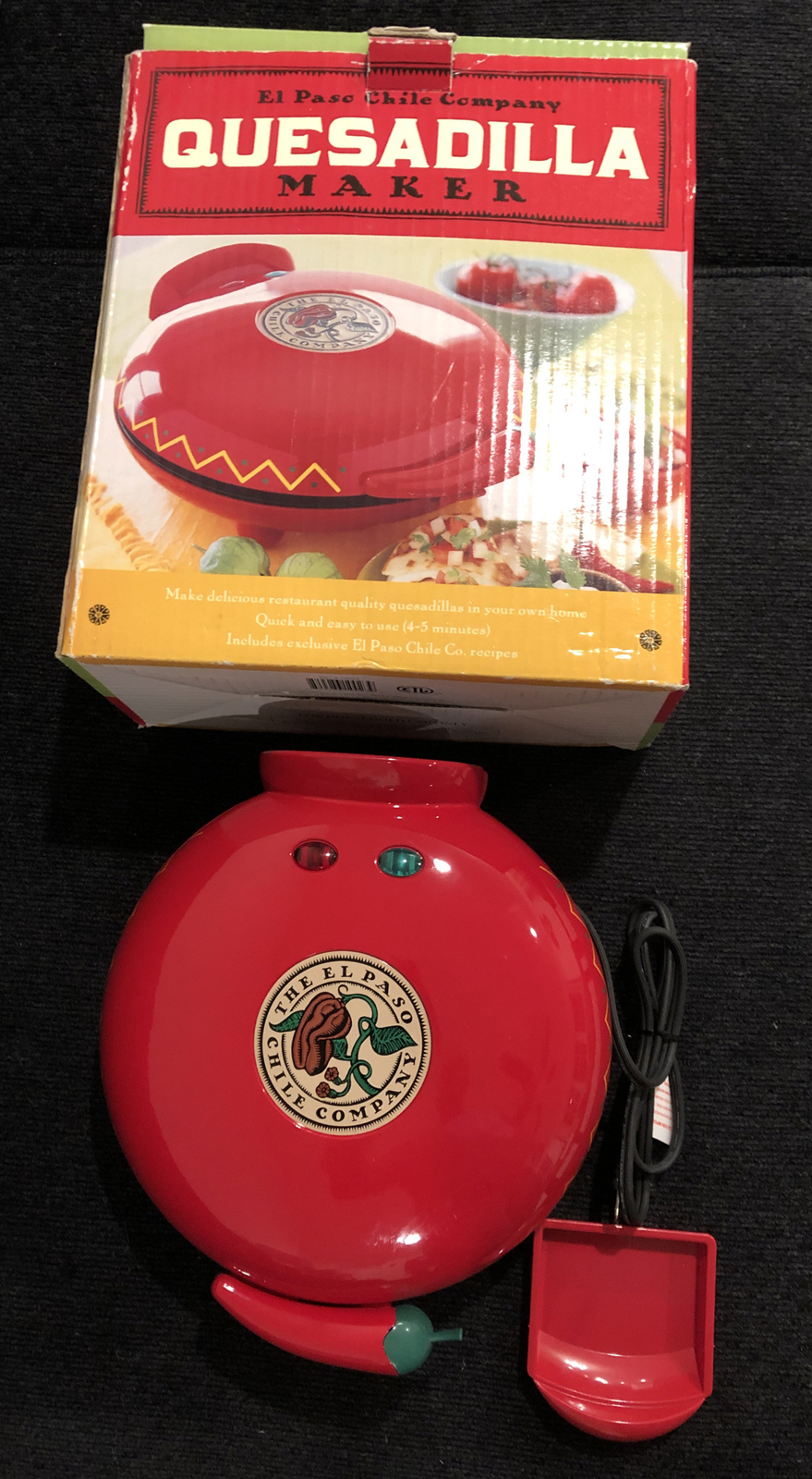 Quesadilla Maker / El Paso Chile Company / 10023 / NonStick 829486100239 eBay